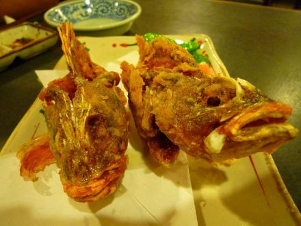  | deep fried "Garakabu" fish @Ryori-Tengoku, Kumamoto, Japan | суши, роллы, сашими