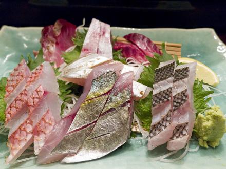刺身盛り合わせ