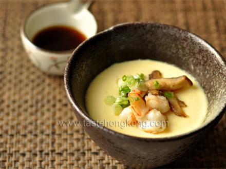 Chawan Mushi aka Japanese Savoury Egg Custard (茶碗蒸し)