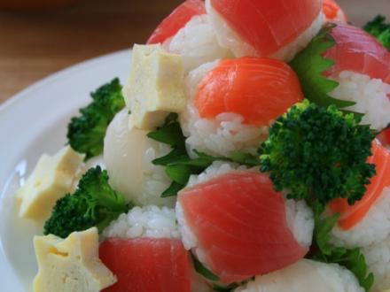 Новогодние суши | Фото- | суши, роллы, сашими