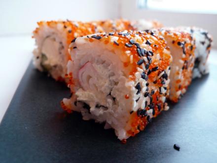 роллы с мясом краба и сыром | Фото-3178 | суши, роллы, сашими