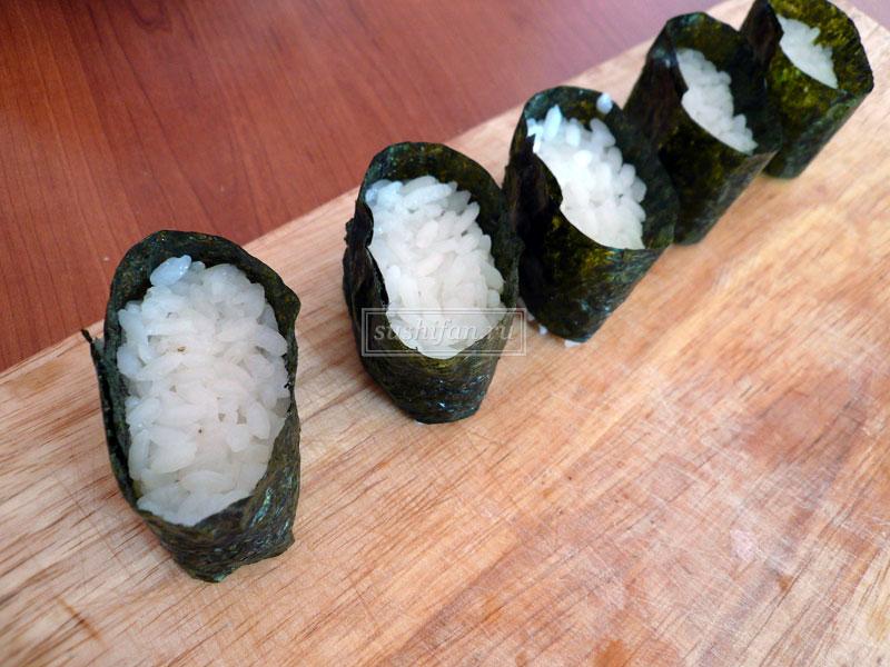 Запеченные спайси суши | рецепт | sushifan.ru