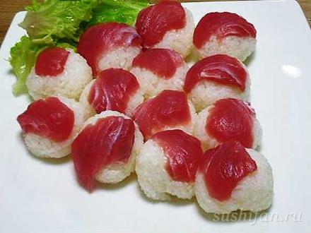 магуро темари суши | суши, роллы, сашими
