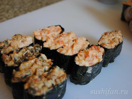 спайси суши или острые суши | суши, роллы, сашими