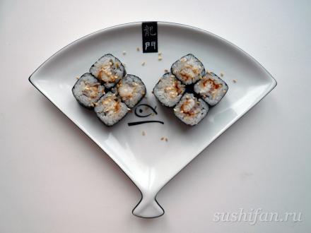 Маки суши с угрем | суши, роллы, сашими