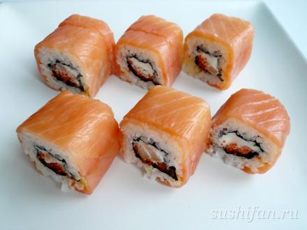 Сливочный ролл | суши, роллы, сашими