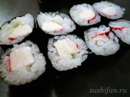 Кани маки-только краб! | суши, роллы, сашими