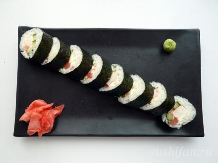 Футомаки с Альметте | суши, роллы, сашими