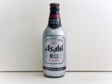 Пиво Asahi 0,44 бутылка