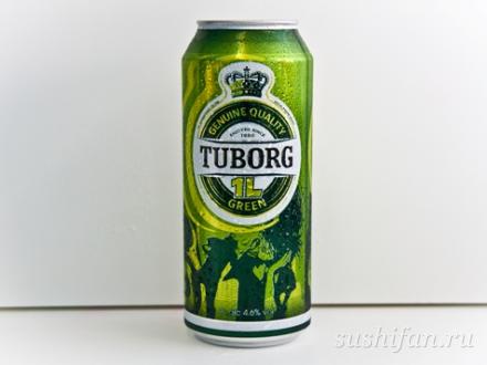 Пиво Tuborg Green 1 л