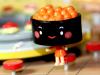 игрушки суши (гункан икура) | Фото-3183 | суши, роллы, сашими