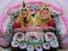 японский омлет | ассорти роллов! | суши, роллы, сашими
